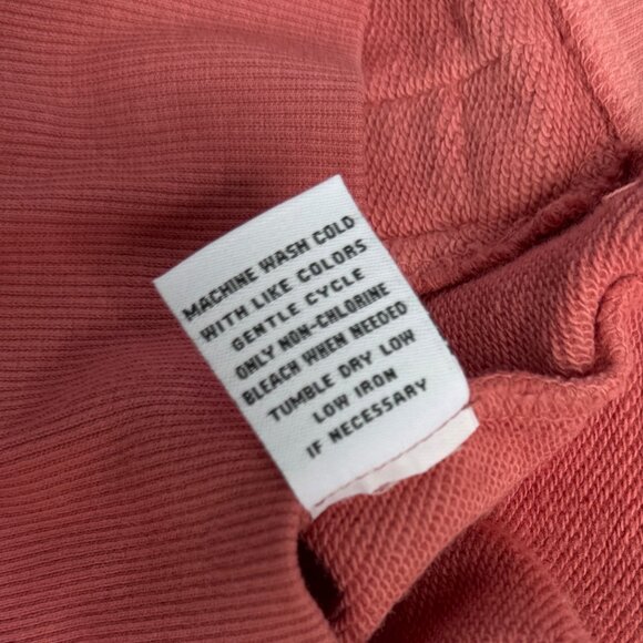 NEW 525 AMERICA Sweat Set XS Ombre Long-Sleeve Clay Rose Pink Revolve Streetwear - Picture 11 of 12